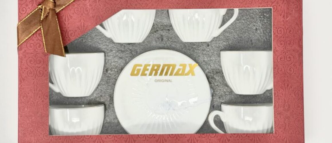 6 Piece Coffee Cup Set Ceramic Tea and Coffee cups