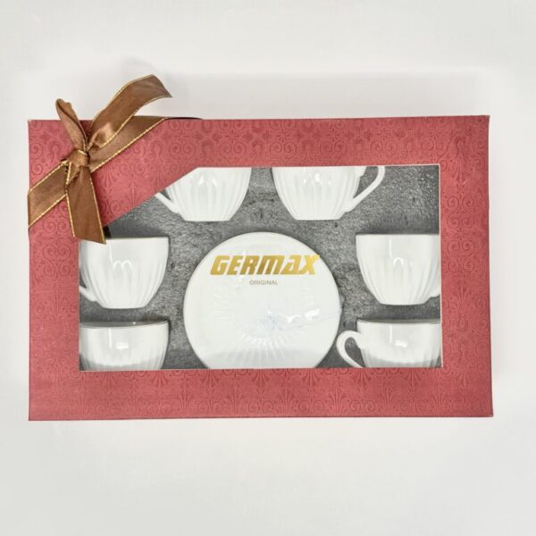 6 Piece Coffee Cup Set Ceramic Tea and Coffee cups