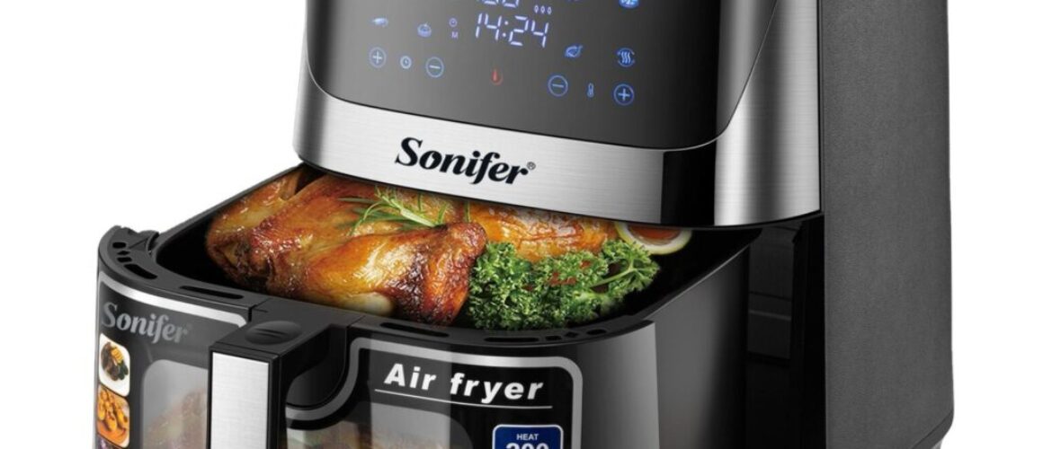 Sonifer Air Fryer 8.5L Digital Oil-Free Cooker with Large Capacity