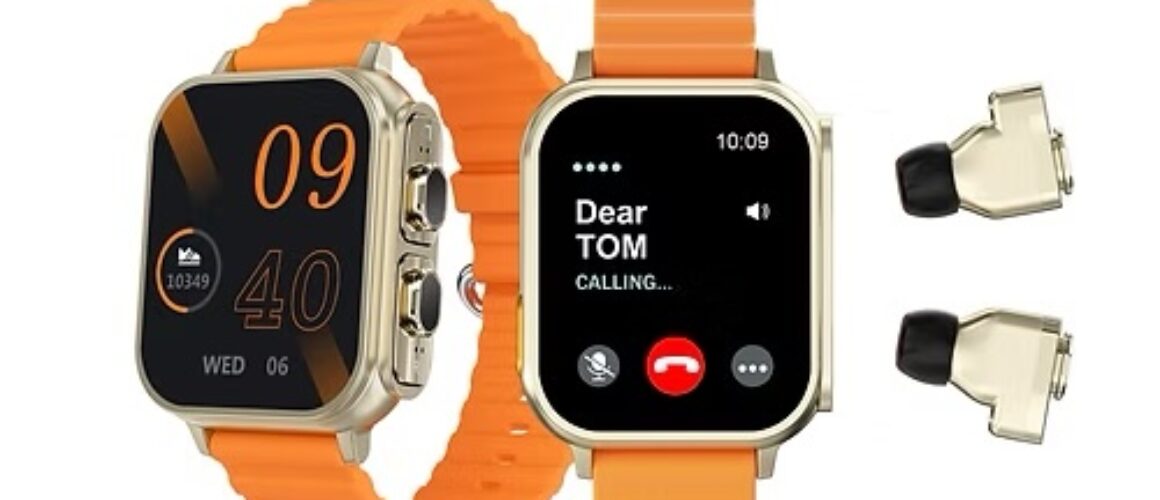HainoTeko ST-1 Watch Buds | 2-in-1 Smartwatch & Wireless Earbuds | Addis Ababa, Ethiopia