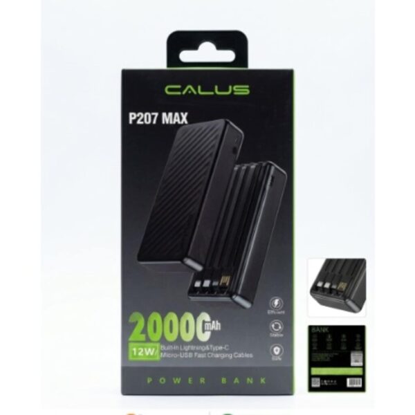 Calus P207 Max 20000mAh Power Bank Fast Charging Portable Battery Pack