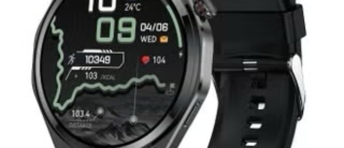 Original HainoTeko-30 Smart Watch with Bluetooth Calling – Sleek Slim Design