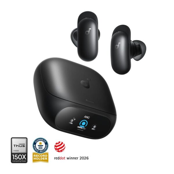 Anker Soundcore Liberty 5 Pro (Original) ANC Wireless Earbuds - Midnight Black