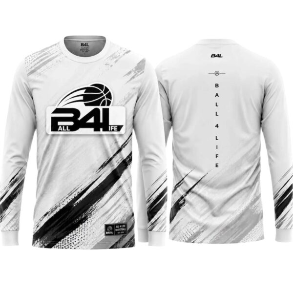 B4L Warm up jersey (White and Black)