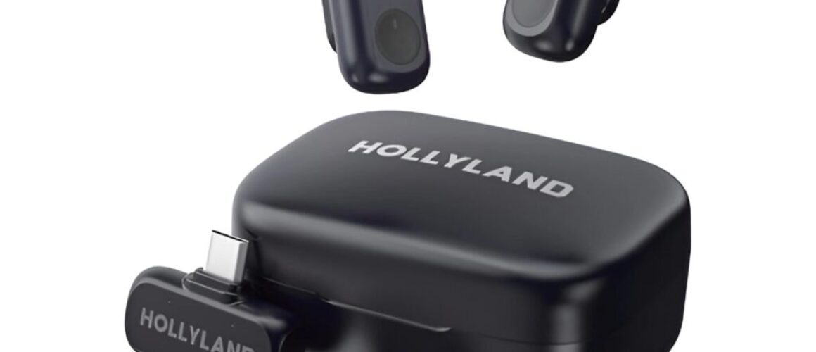 Hollyland Lark A1 Combo (Original) Wireless Microphone System (Dual-Channel for iPhone & Android)