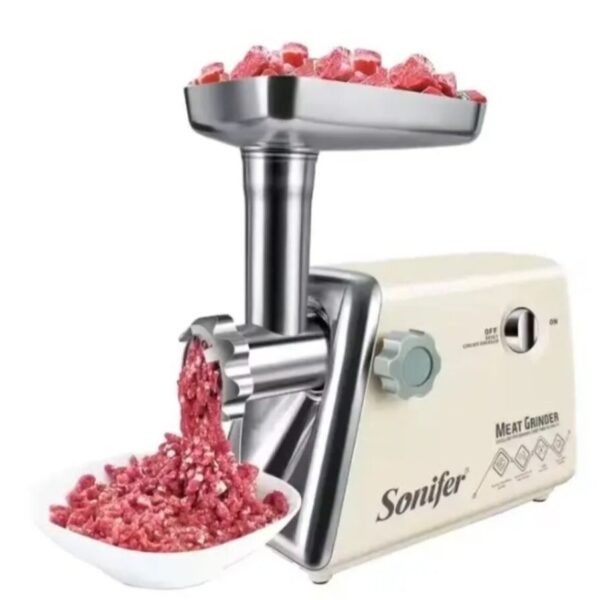Sonifer SF-5014 Electric Meat Grinder (1500W) – Heavy Duty Meat Mincer & Sausage Maker