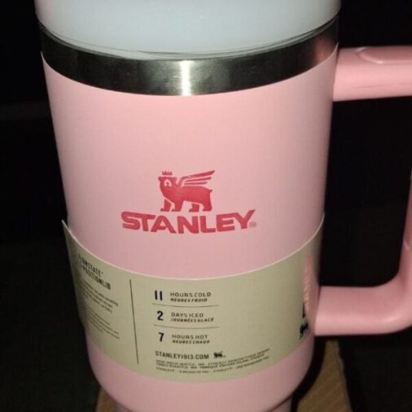 Original Stanley Quencher H2.0 FlowState Tumbler 40 oz – Pink