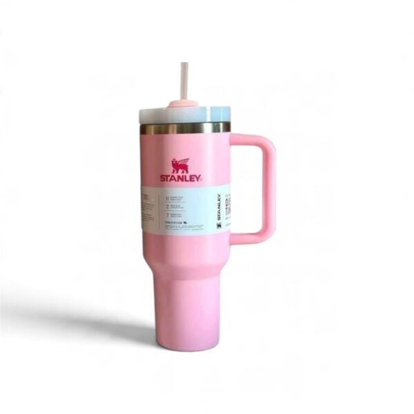 Original Stanley Quencher H2.0 FlowState Tumbler 40 oz – Pink